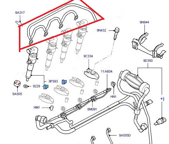 HOSE FOR FUEL INJECTOR PIPE 
