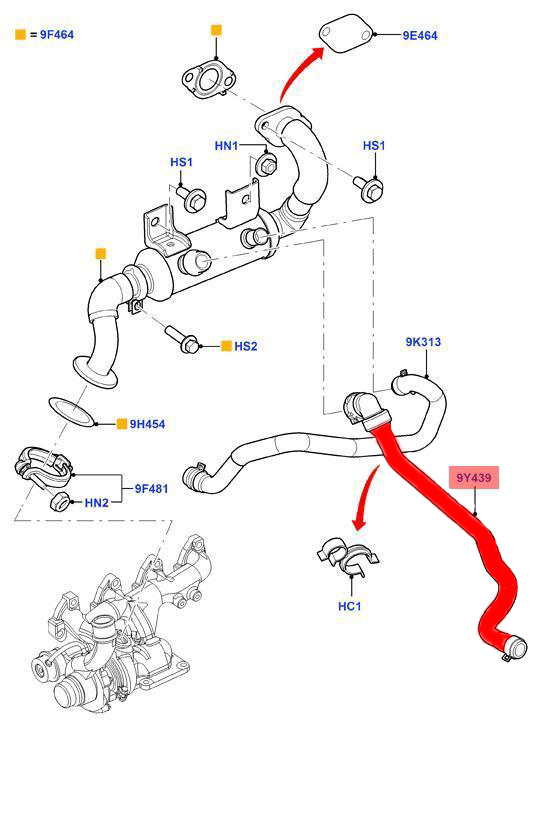 HEATER HOSE