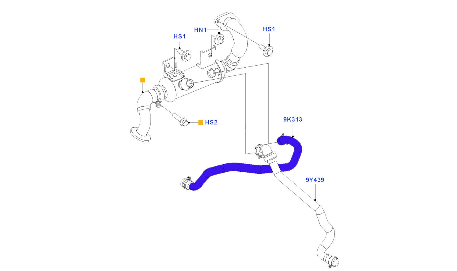 HEATER HOSE