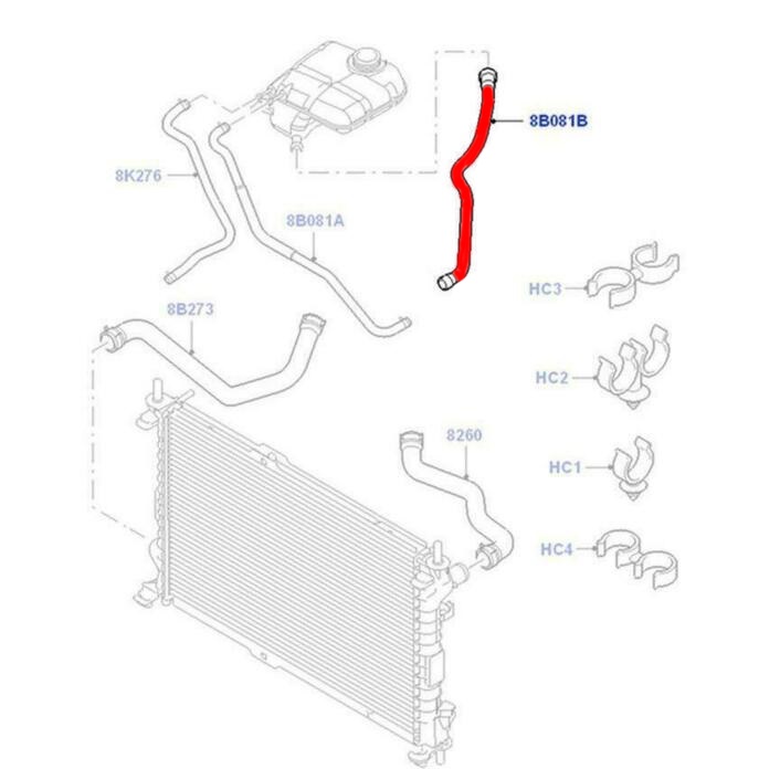 SPARE WATER TANK HOSE