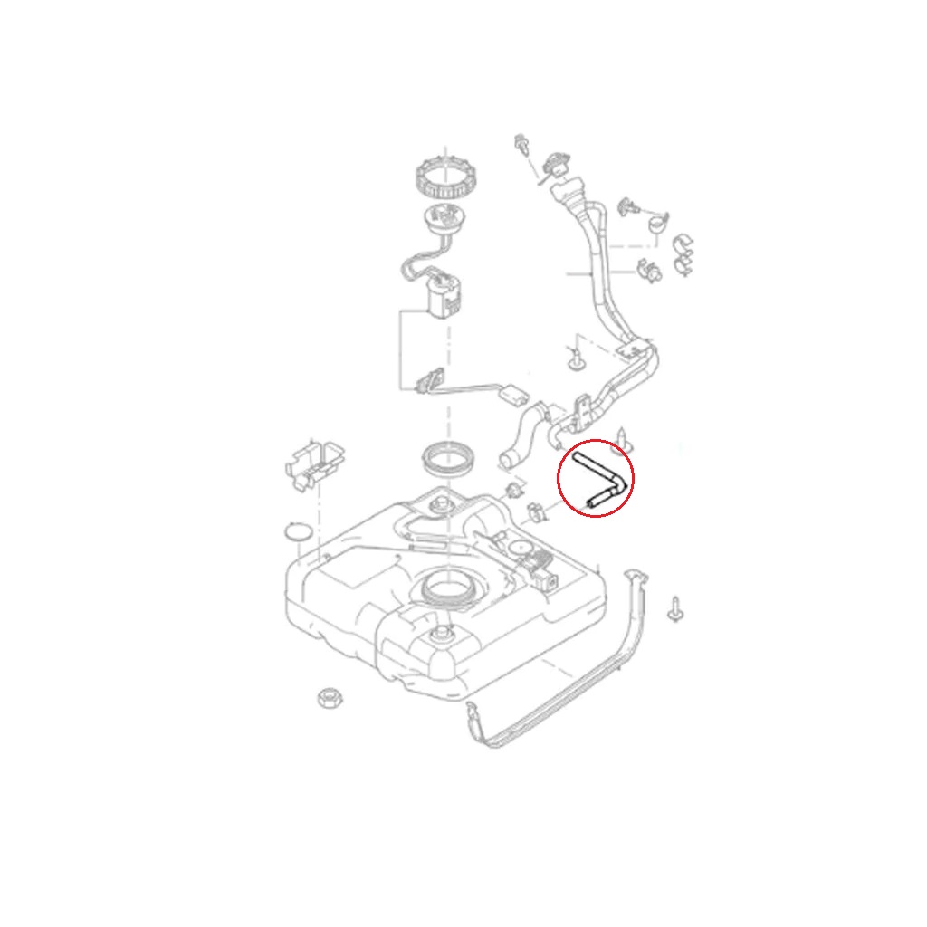 RADIATOR OUTLET HOSE