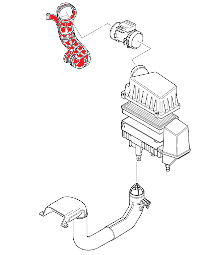 AIR FILTER HOSE