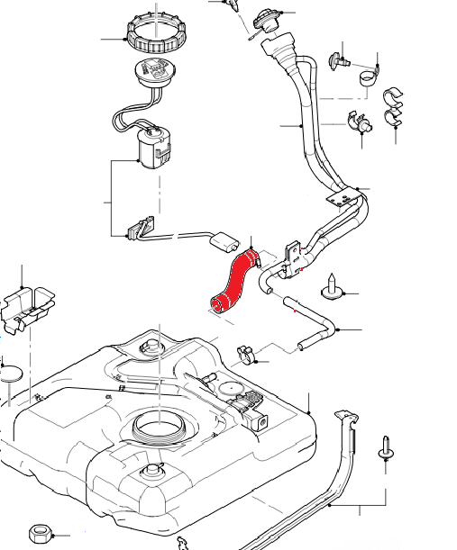 FUEL TANK HOSE