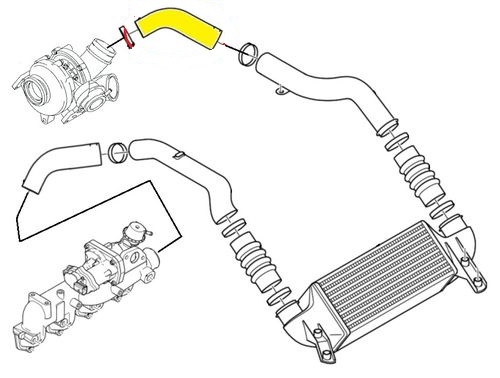 TURBO HOSE
EXCLUDING METAL PIPE 