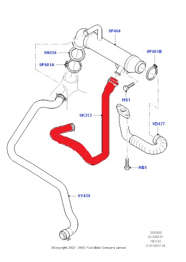 COOLING HOSE