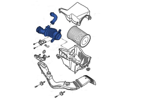 AIR FILTER HOSE
EXCLUDING PLASTIC PIPE 