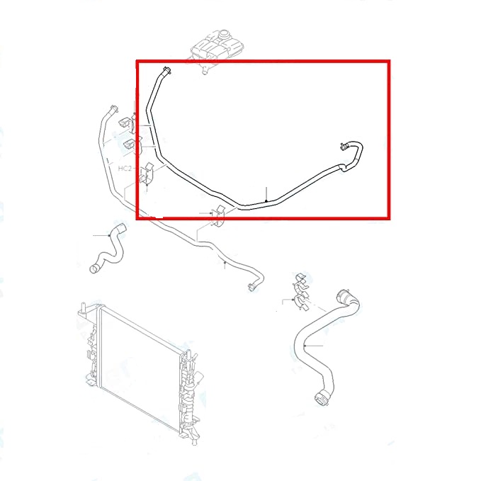 SPARE WATER TANK HOSE