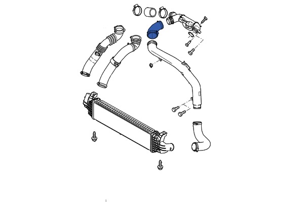 TURBO HOSE
EXCLUDING METAL PIPE 