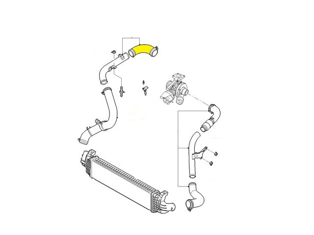 TURBO HOSE
EXCLUDING METAL PIPE 