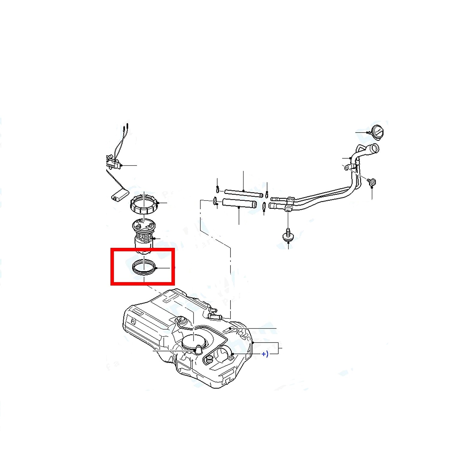 FUEL TANK GASKET