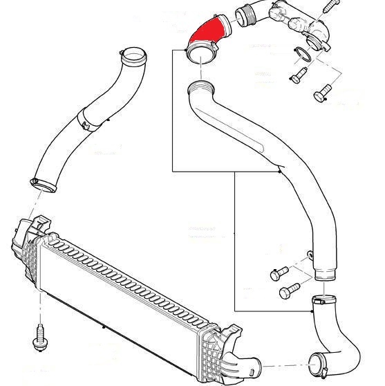 TURBO HOSEEXCLUDING METAL PIPE 