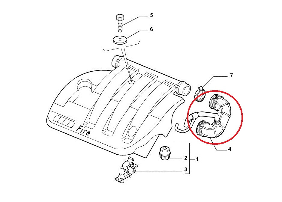 AIR FILTER HOSE