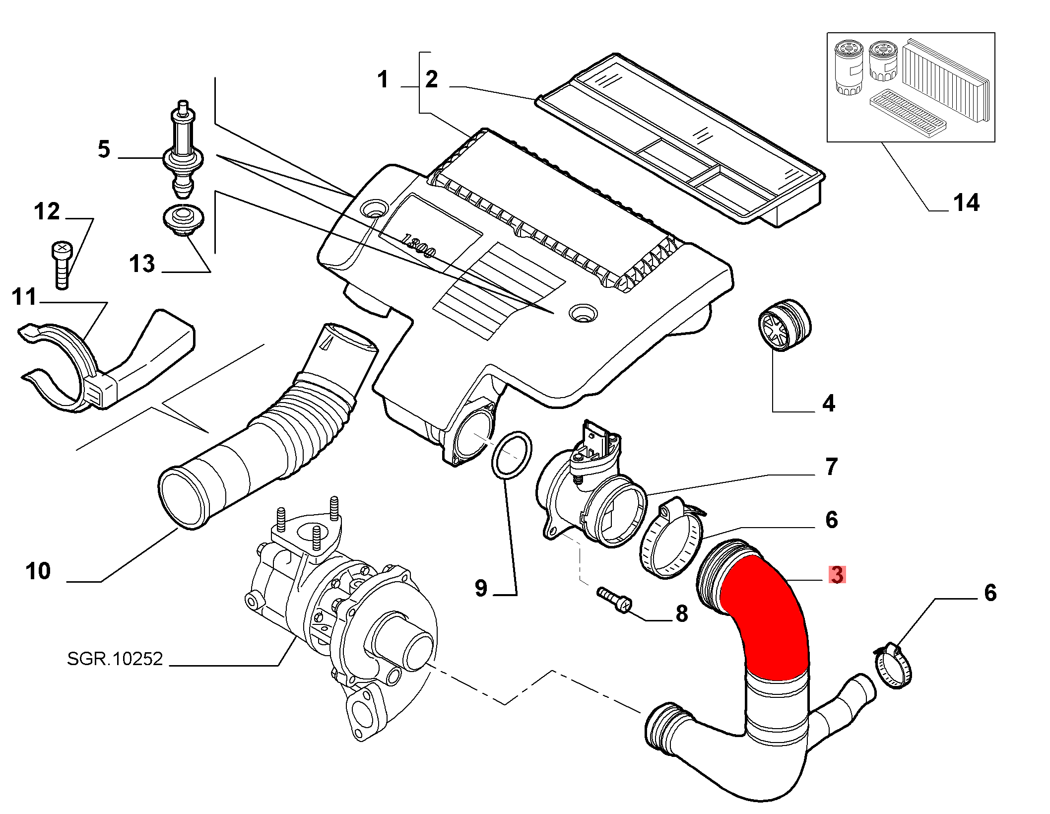 TURBO PIPE HOSE