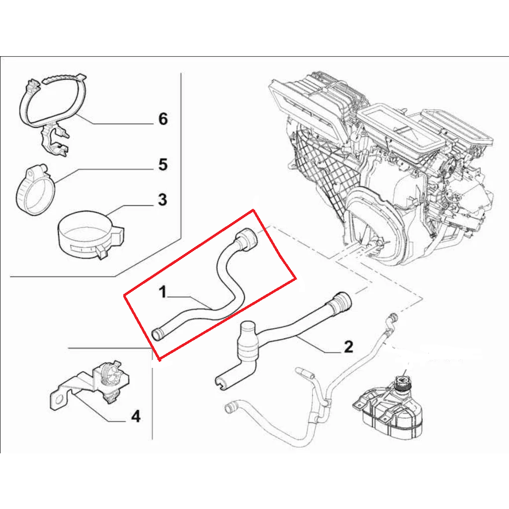 HEATER HOSE