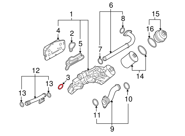 OIL FILTER GASKET