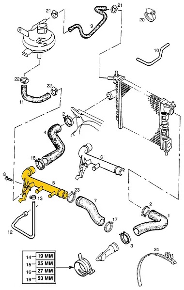 RADIATOR CONNECTION PIPE