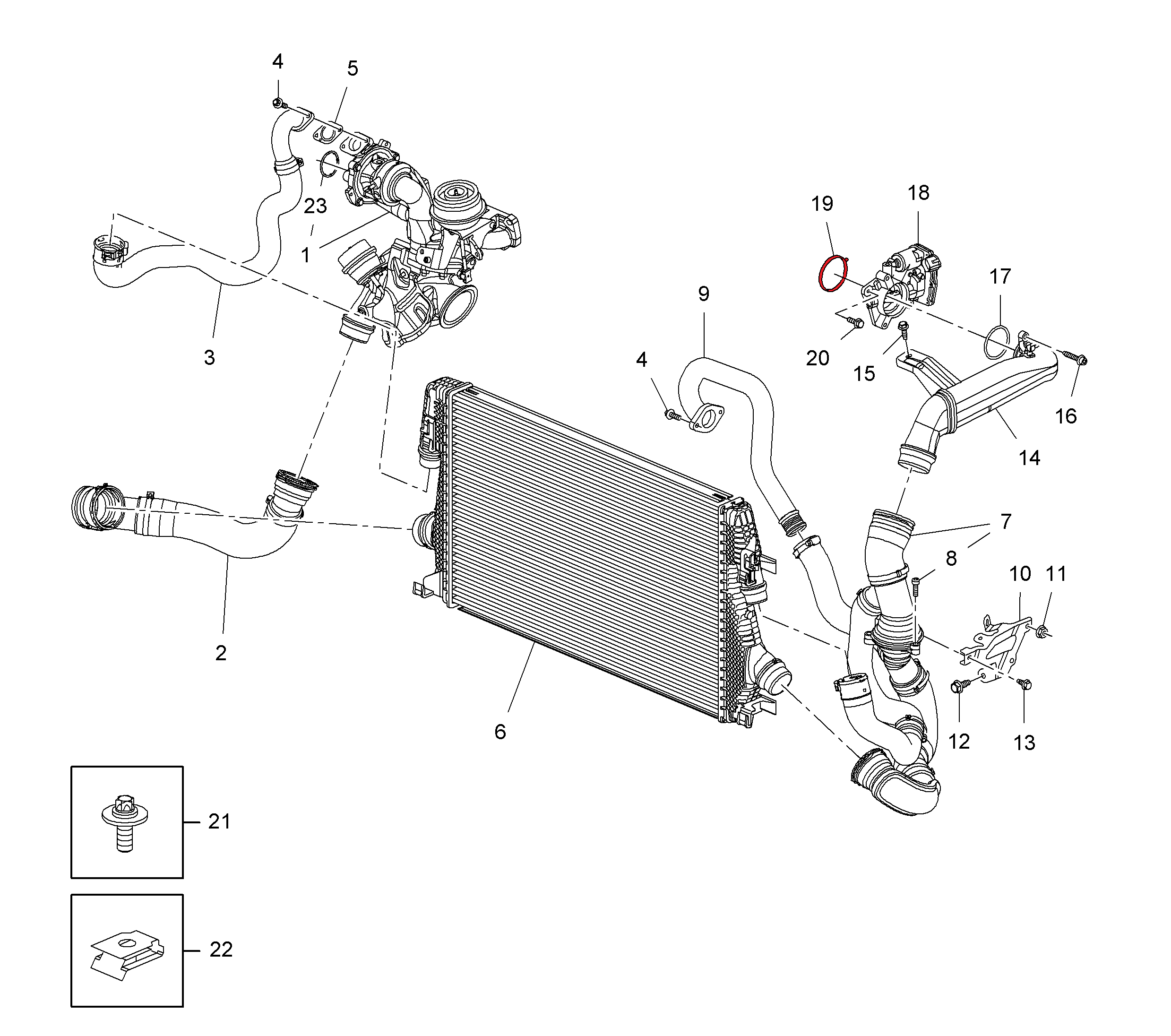 THROTTLE GASKET