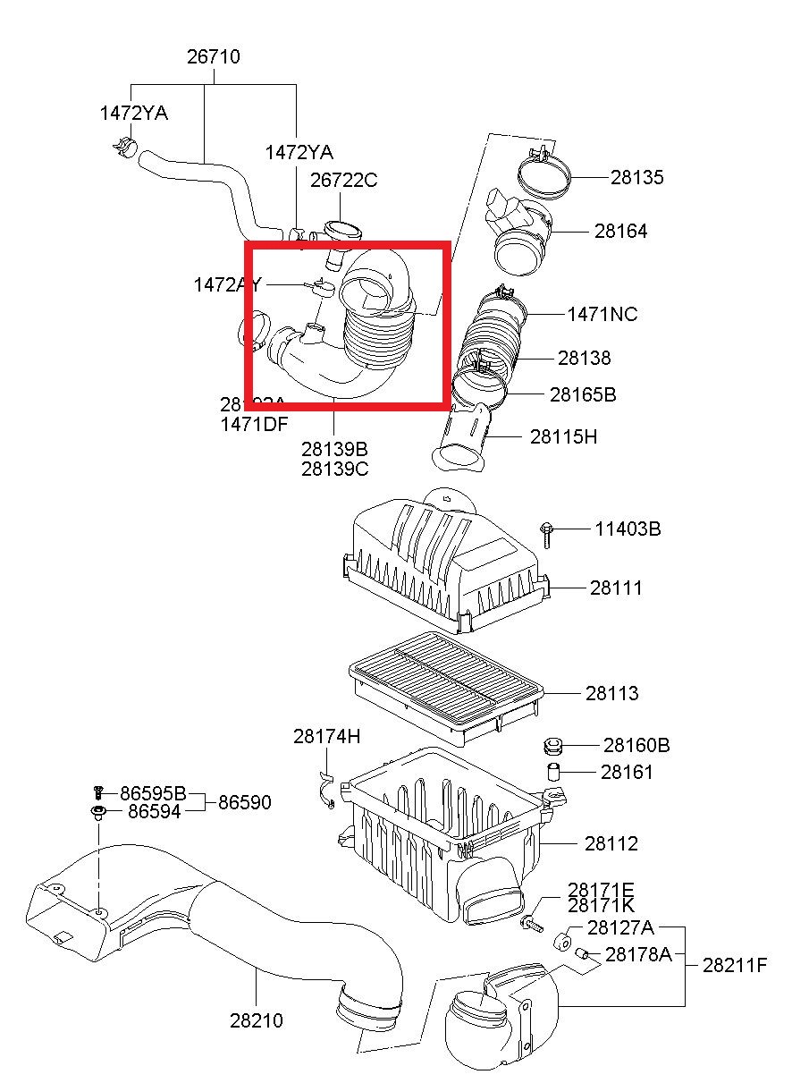 TURBO PIPE GASKET
EXCLUDING PLASTIC PIPE 