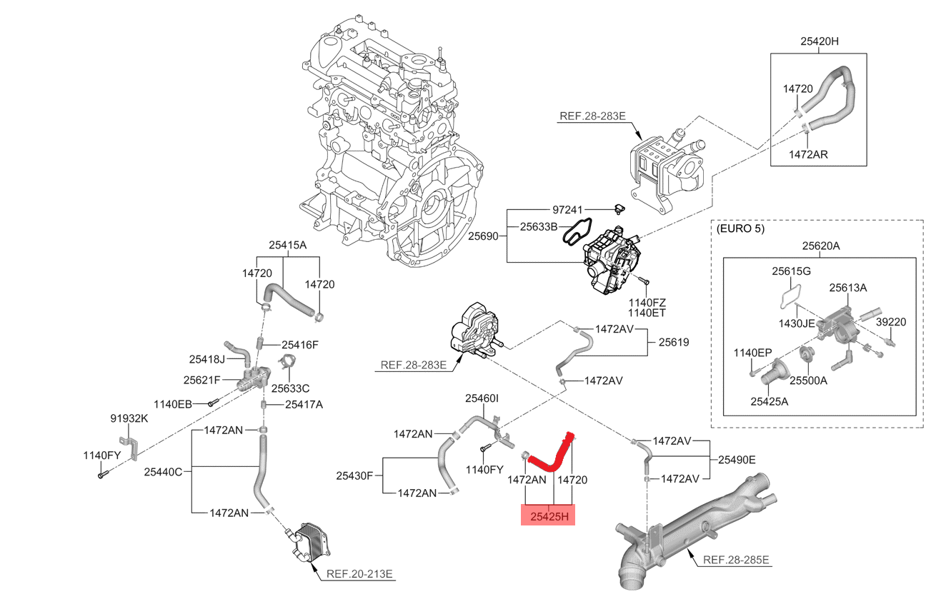 COOLING HOSE