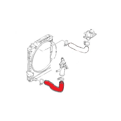RADIATOR OUTLET HOSE
