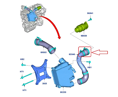 TURBO HOSE
EXCLUDING METAL PIPE 