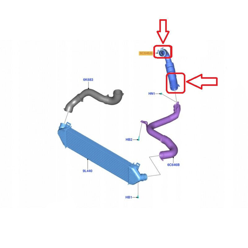 TURBO HOSE
EXCLUDING METAL PIPE 