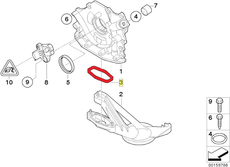 OIL PUMP PIPE GASKET