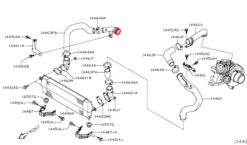 TURBO PIPE GASKET