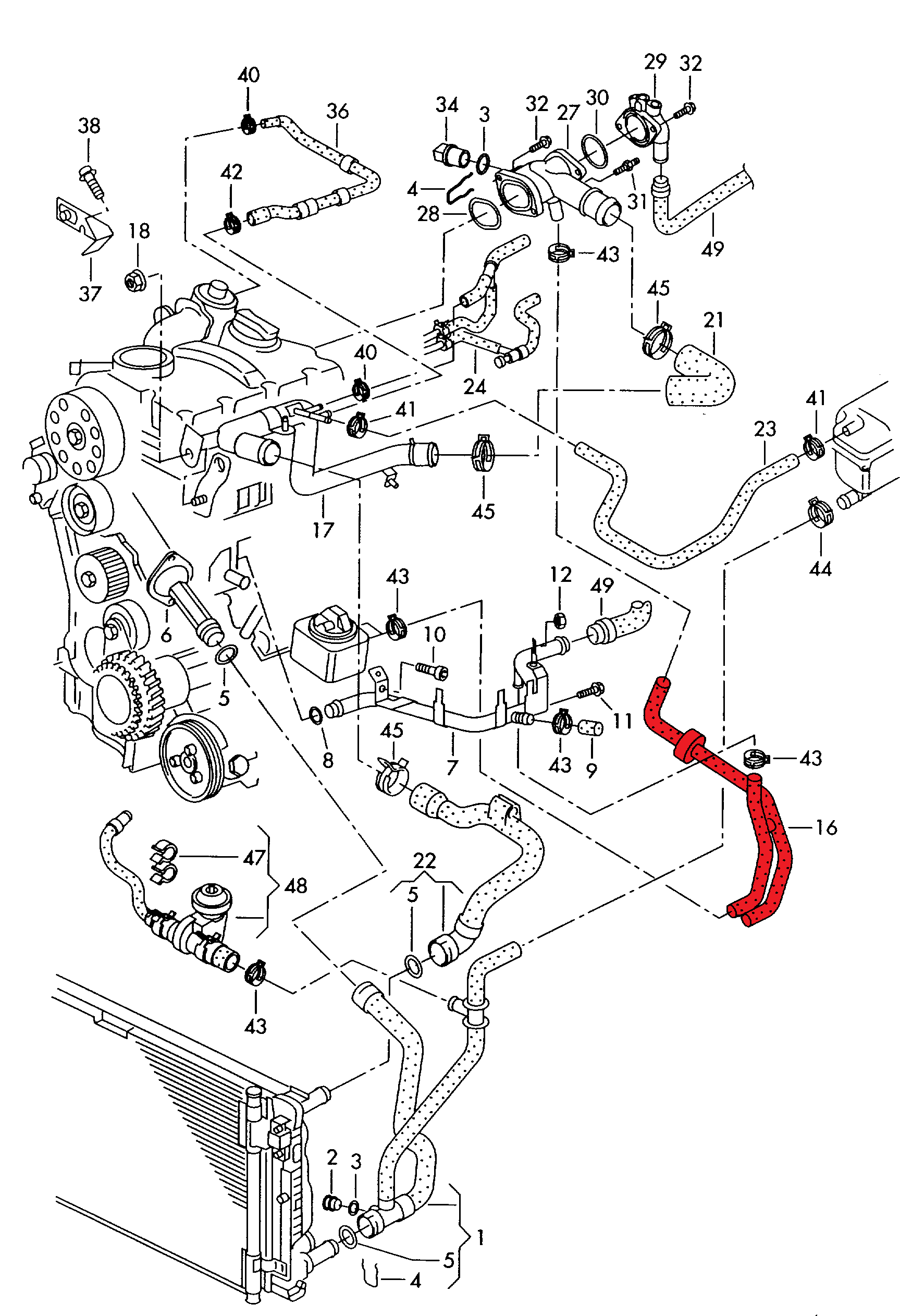 COOLING HOSE