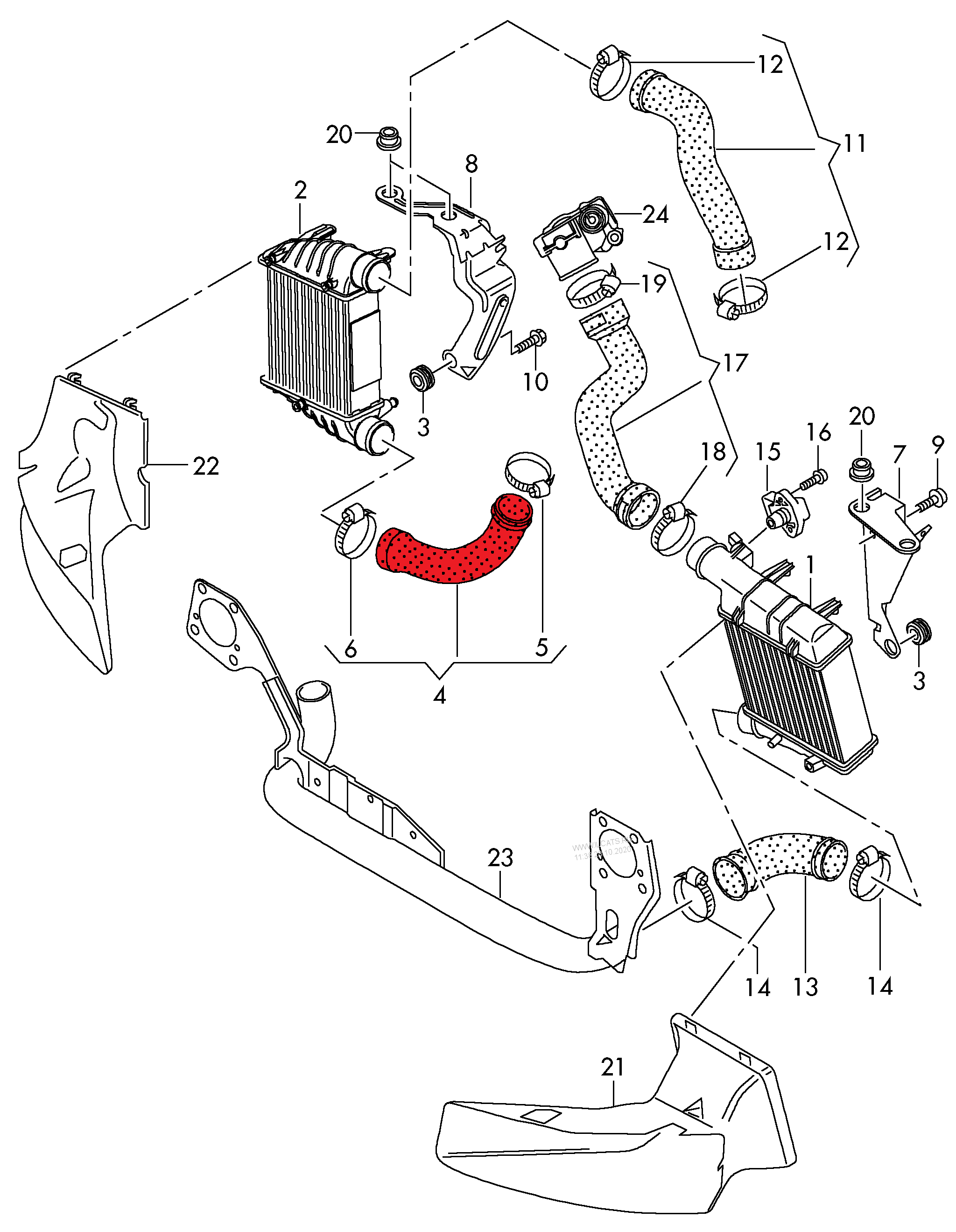 TURBO HOSE
RIGHT