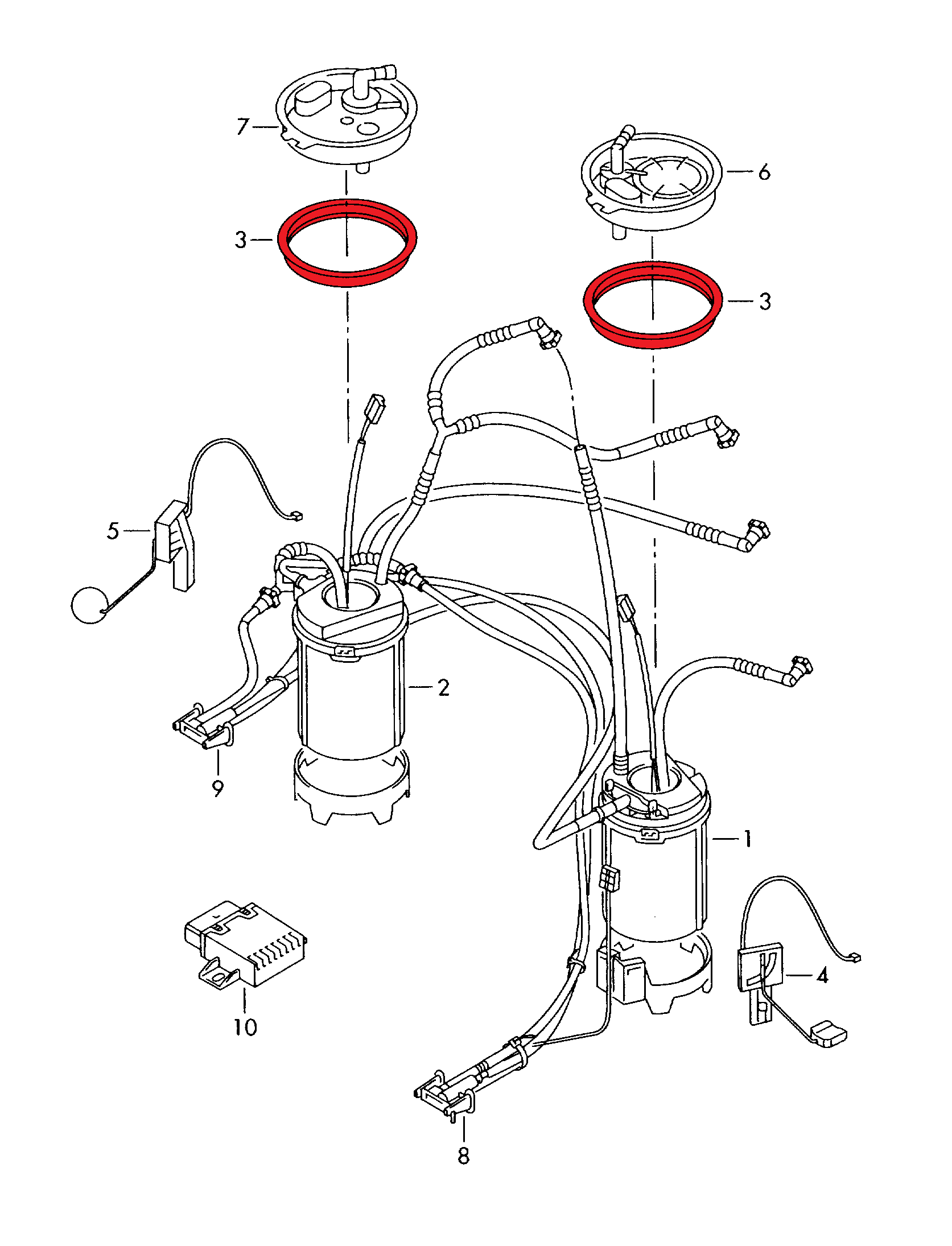FUEL TANK GASKET