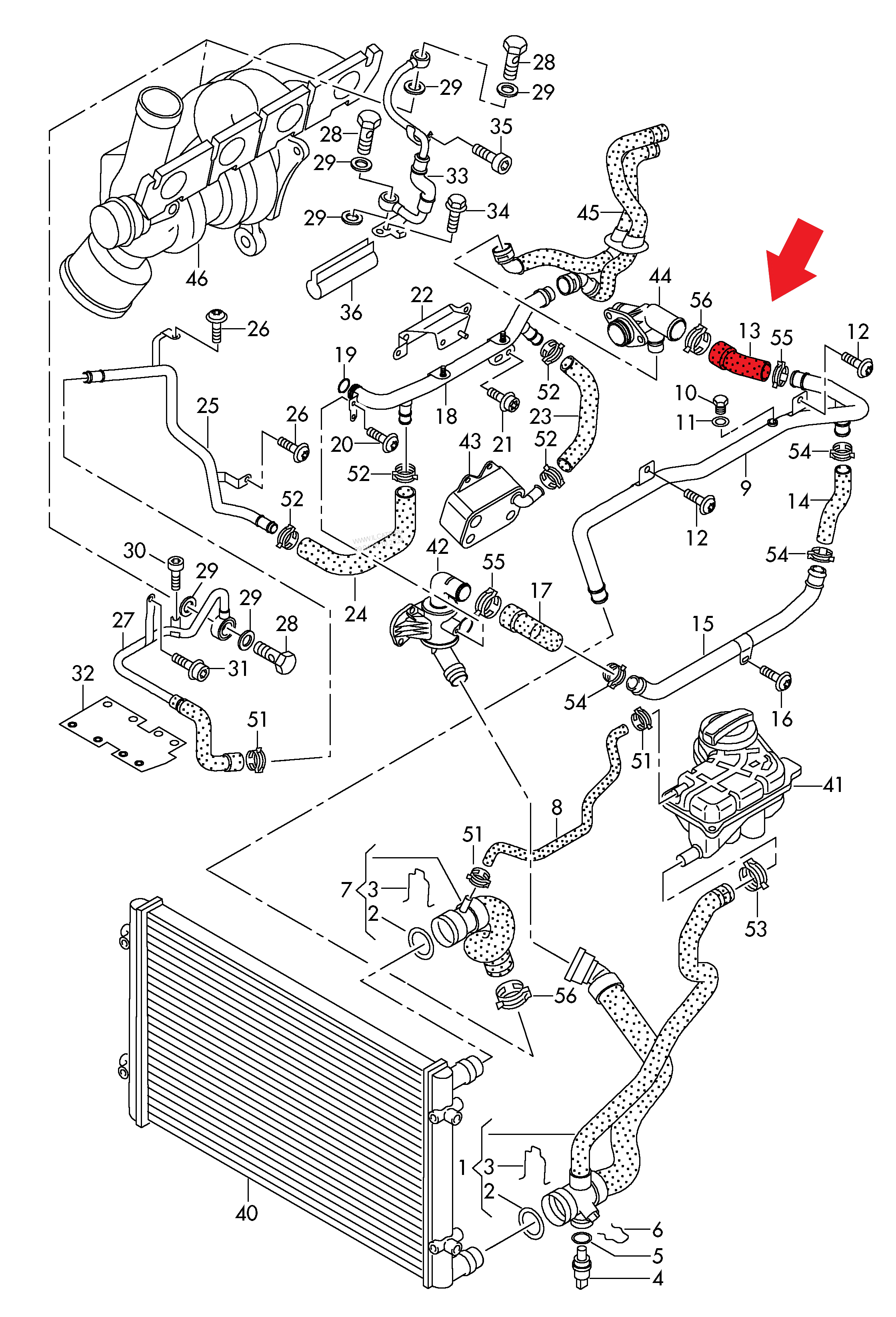 COOLING HOSE