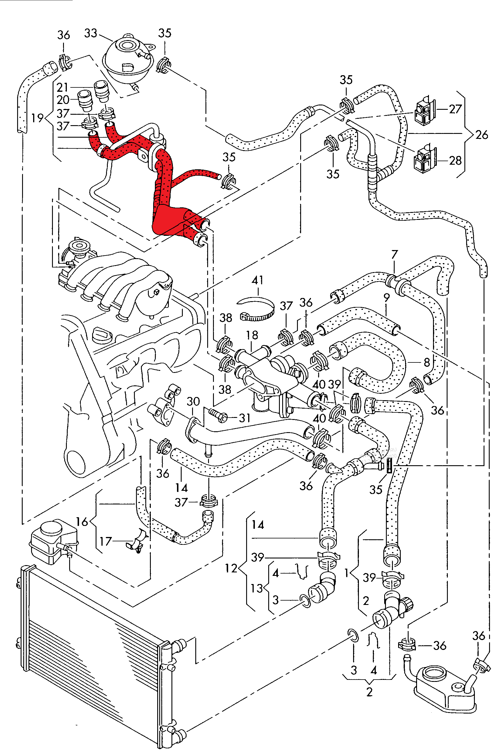 HEATER HOSE