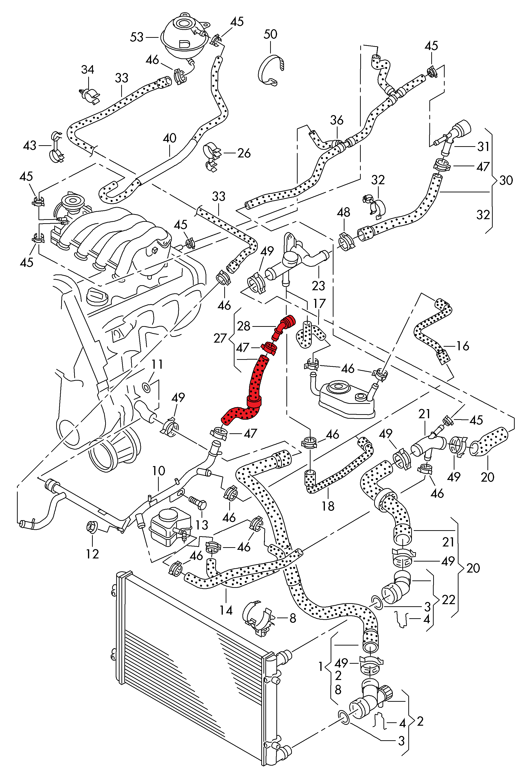 HEATER HOSE