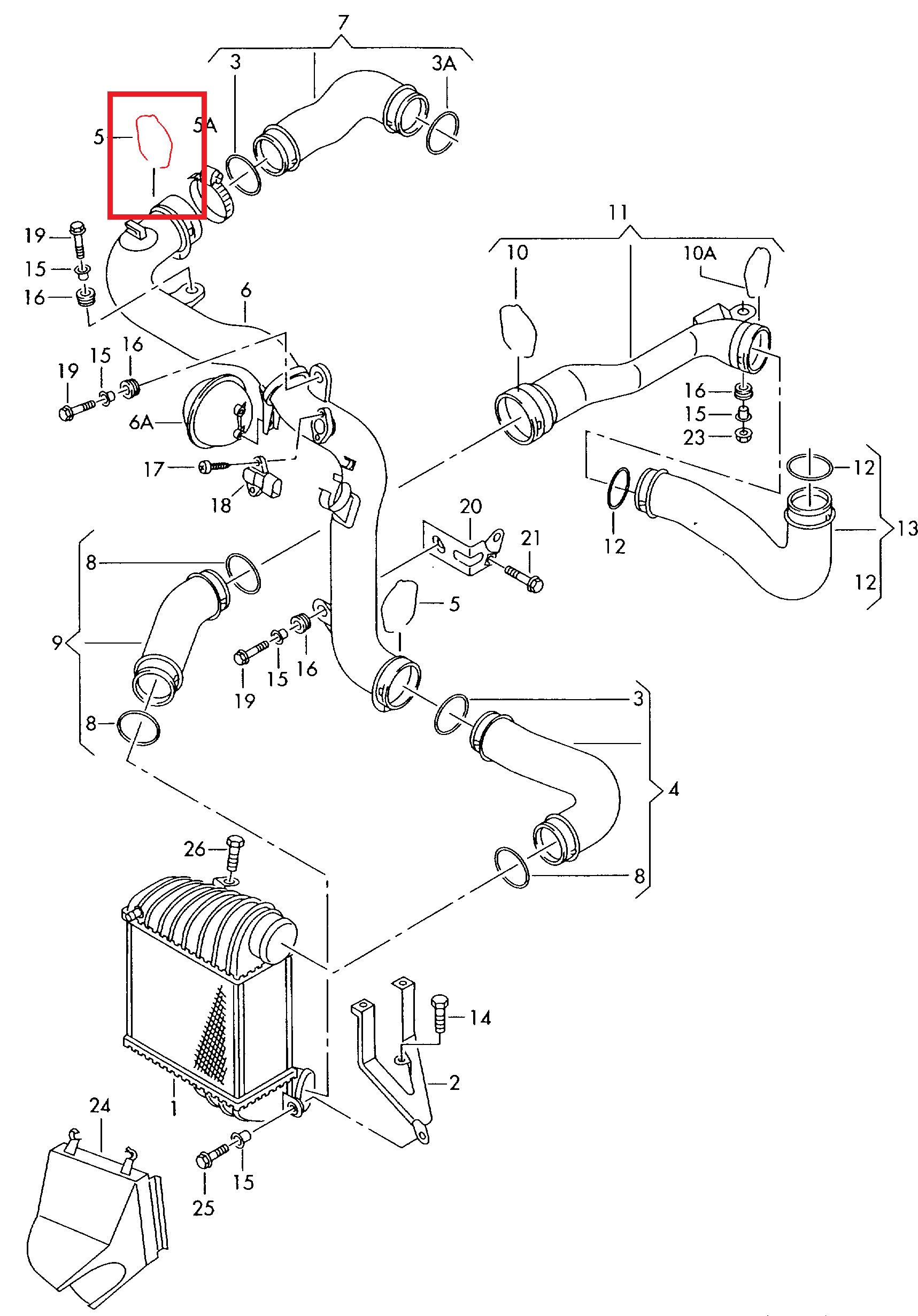 TURBO PIPE CLIPS