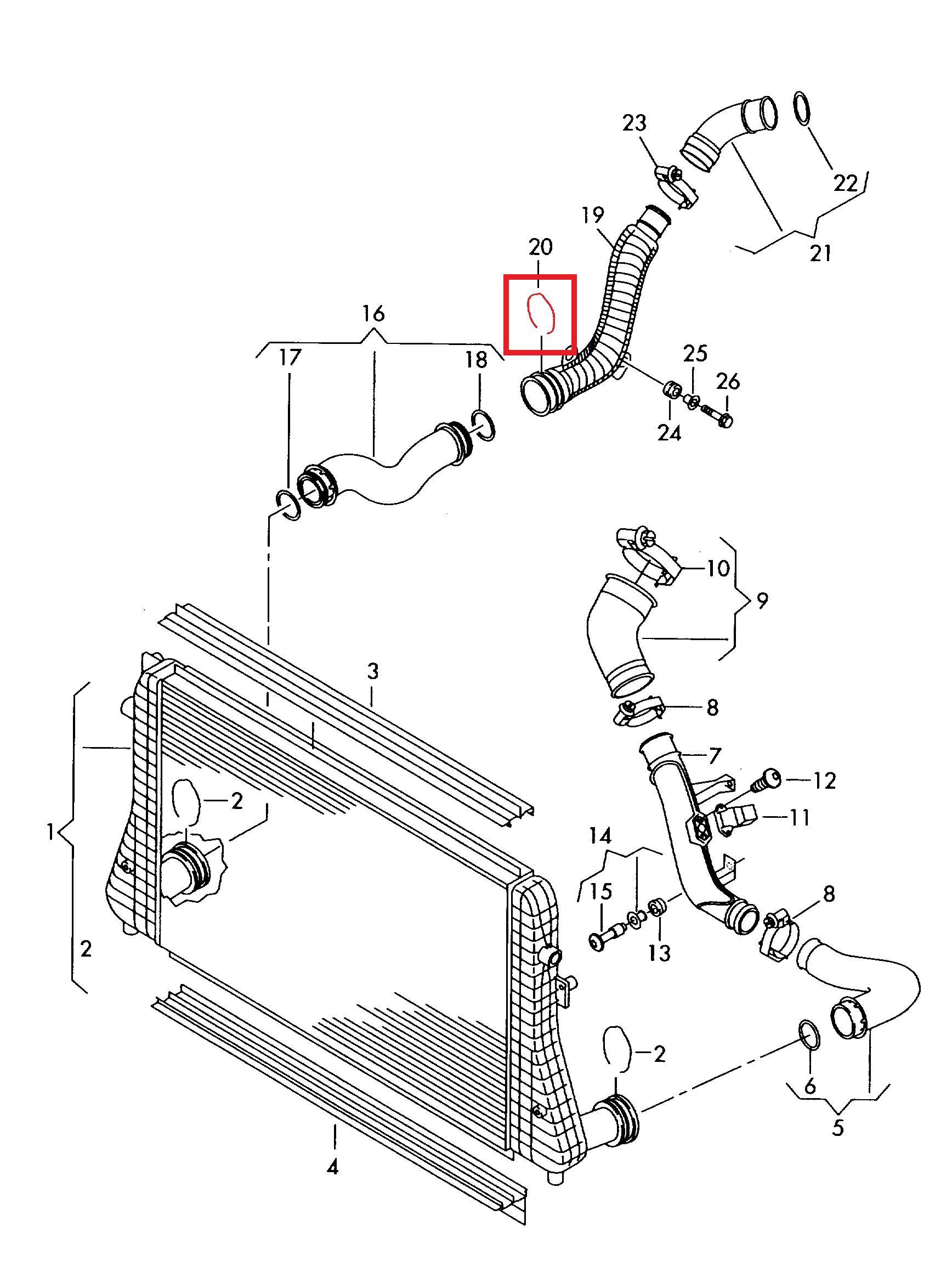 TURBO PIPE CLIPS