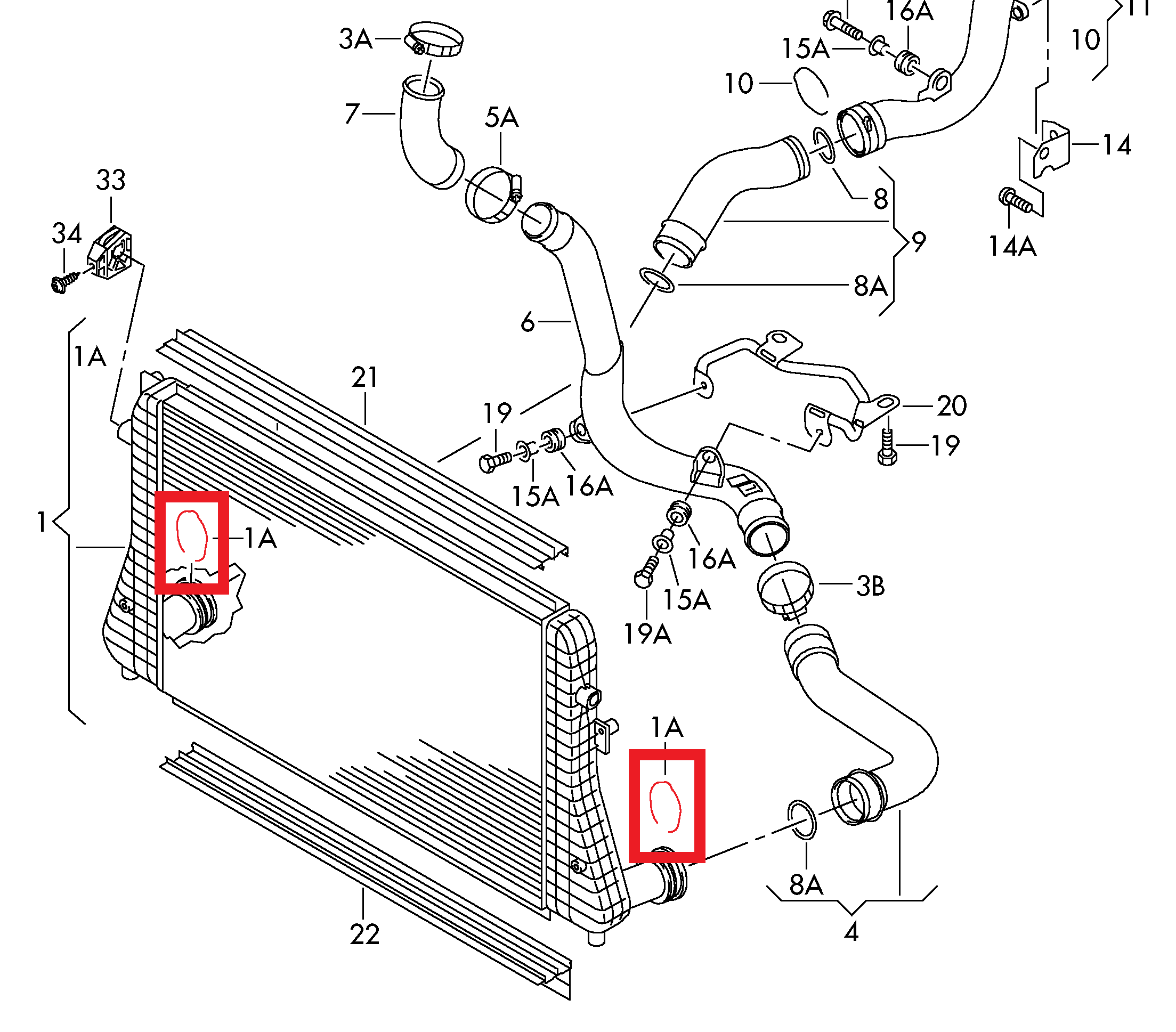 TURBO PIPE CLIPS