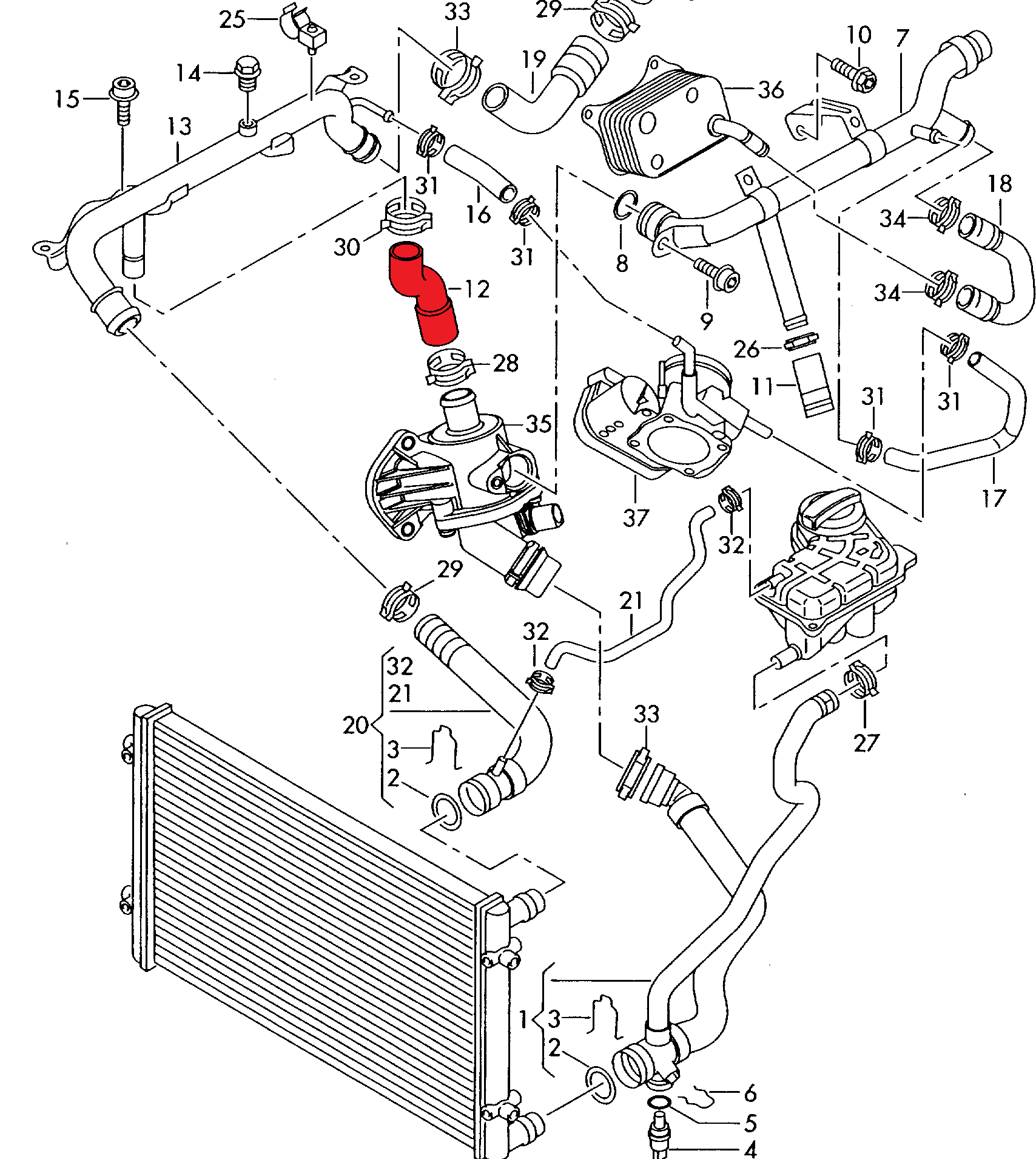 COOLING HOSE