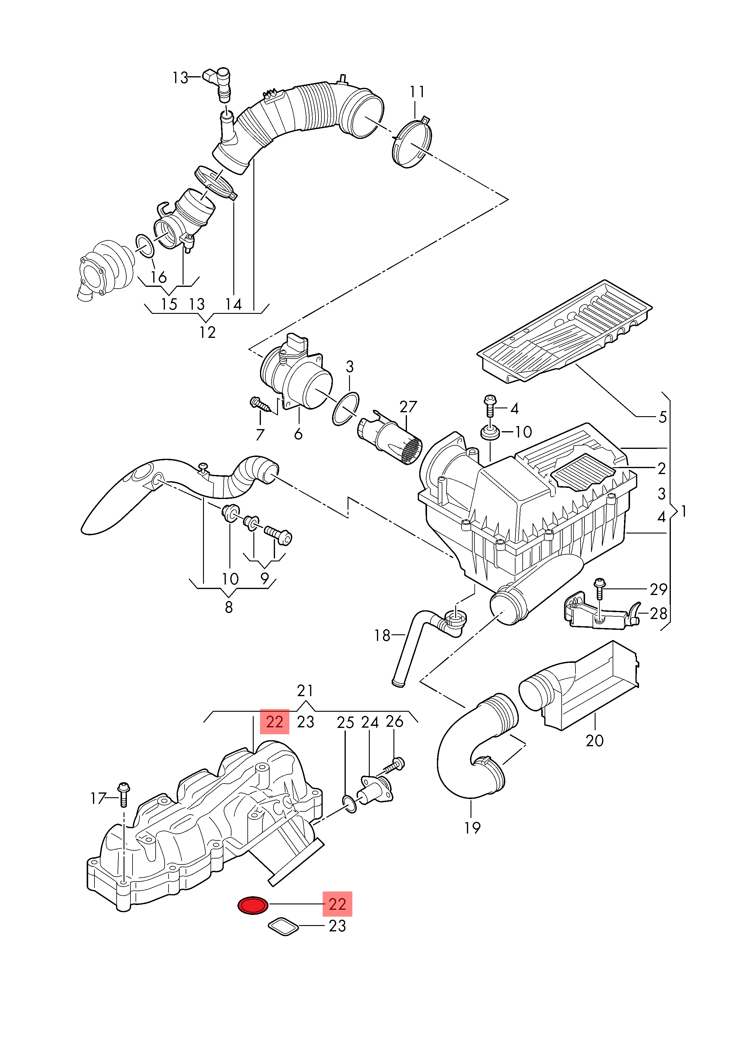 SUCTION MANIFOLD GASKET