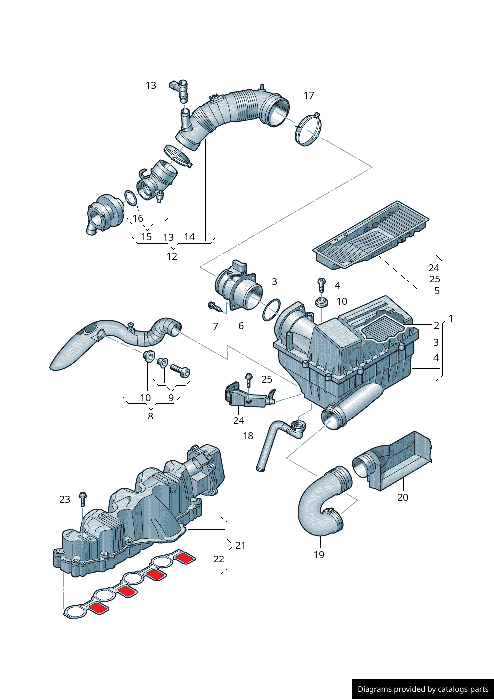 SUCTION MANIFOLD GASKET