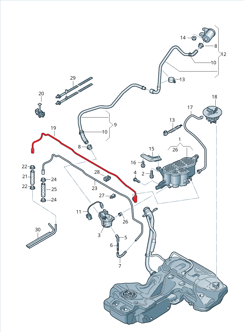 FUEL PIPE 