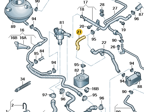 COOLING HOSE