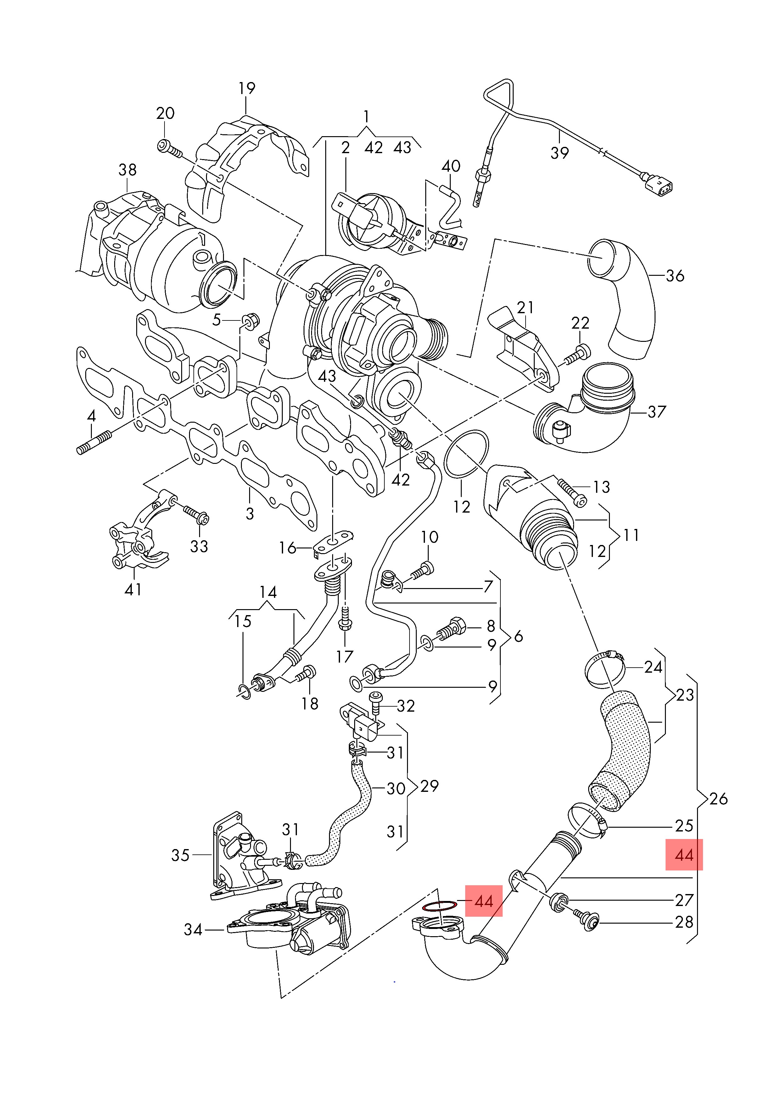 TURBO PIPE GASKET