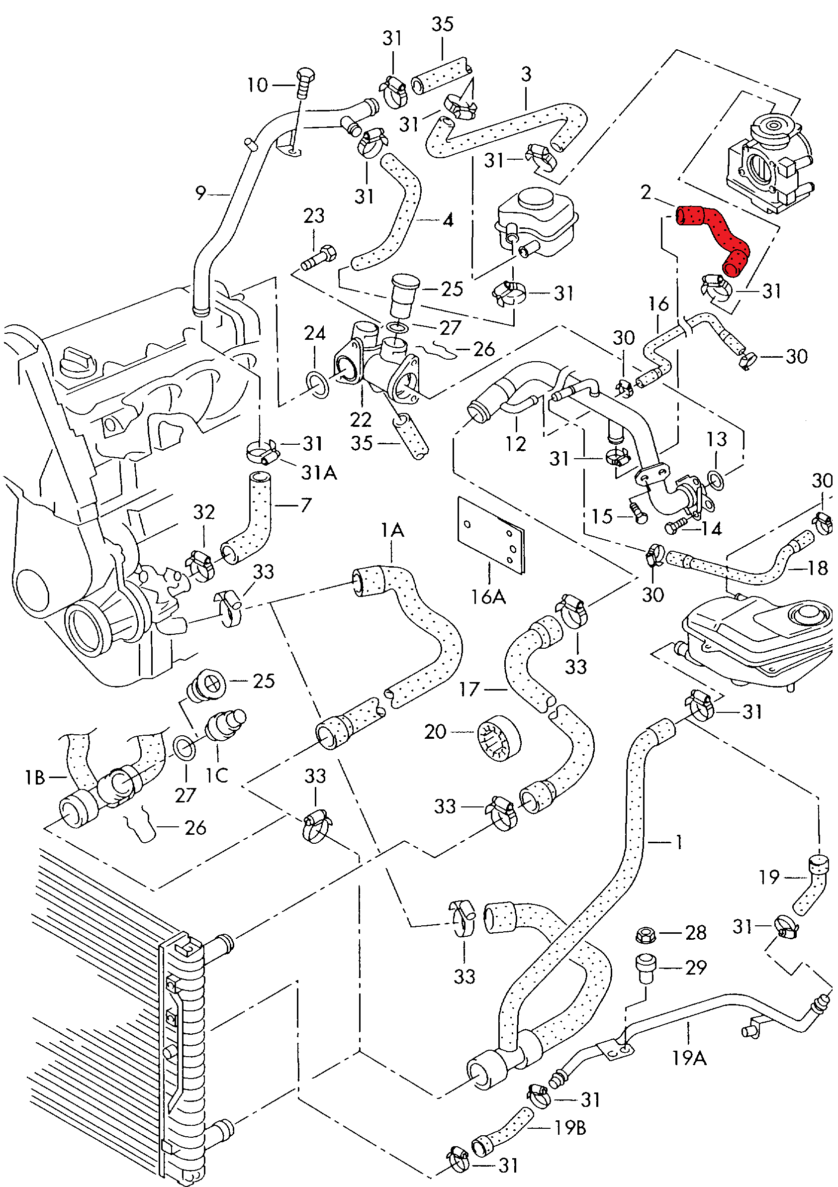 COOLING HOSE