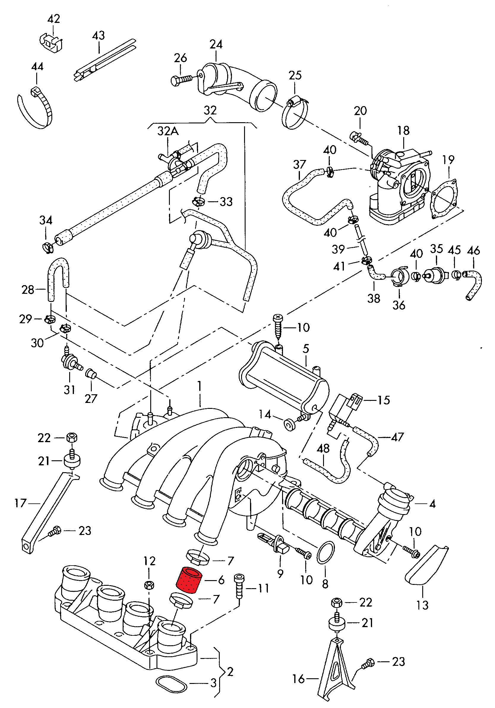 SUCTION MANIFOLD GASKET