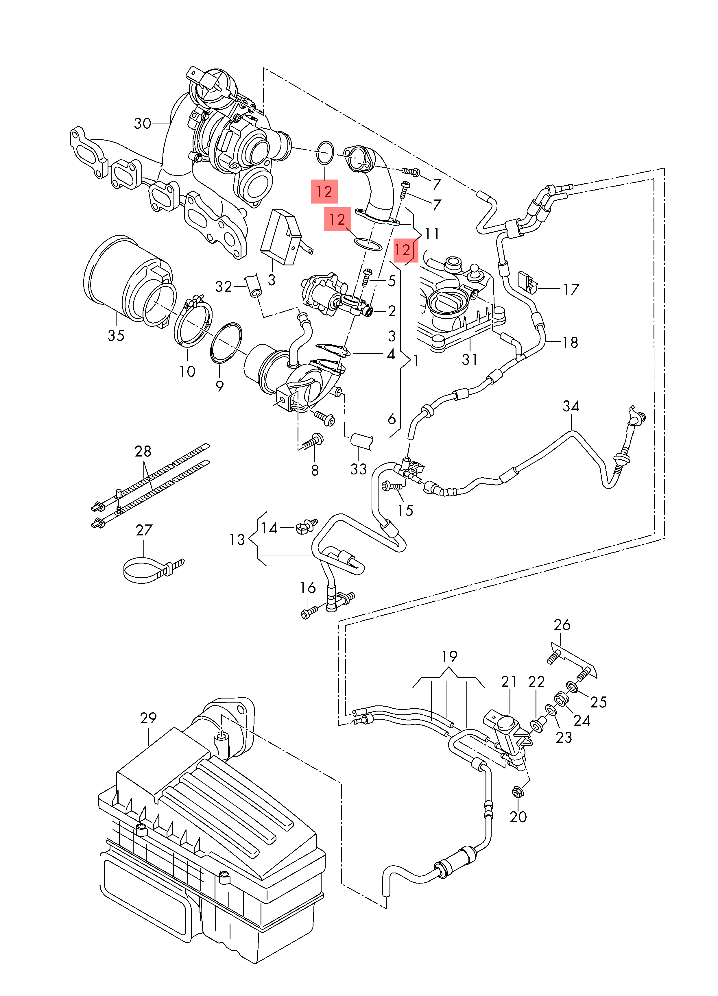 TURBO PIPE GASKET