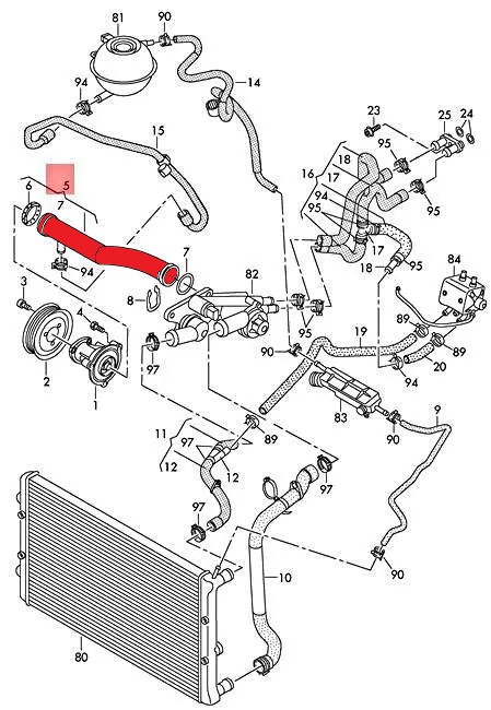 RECIRCULATION PIPE