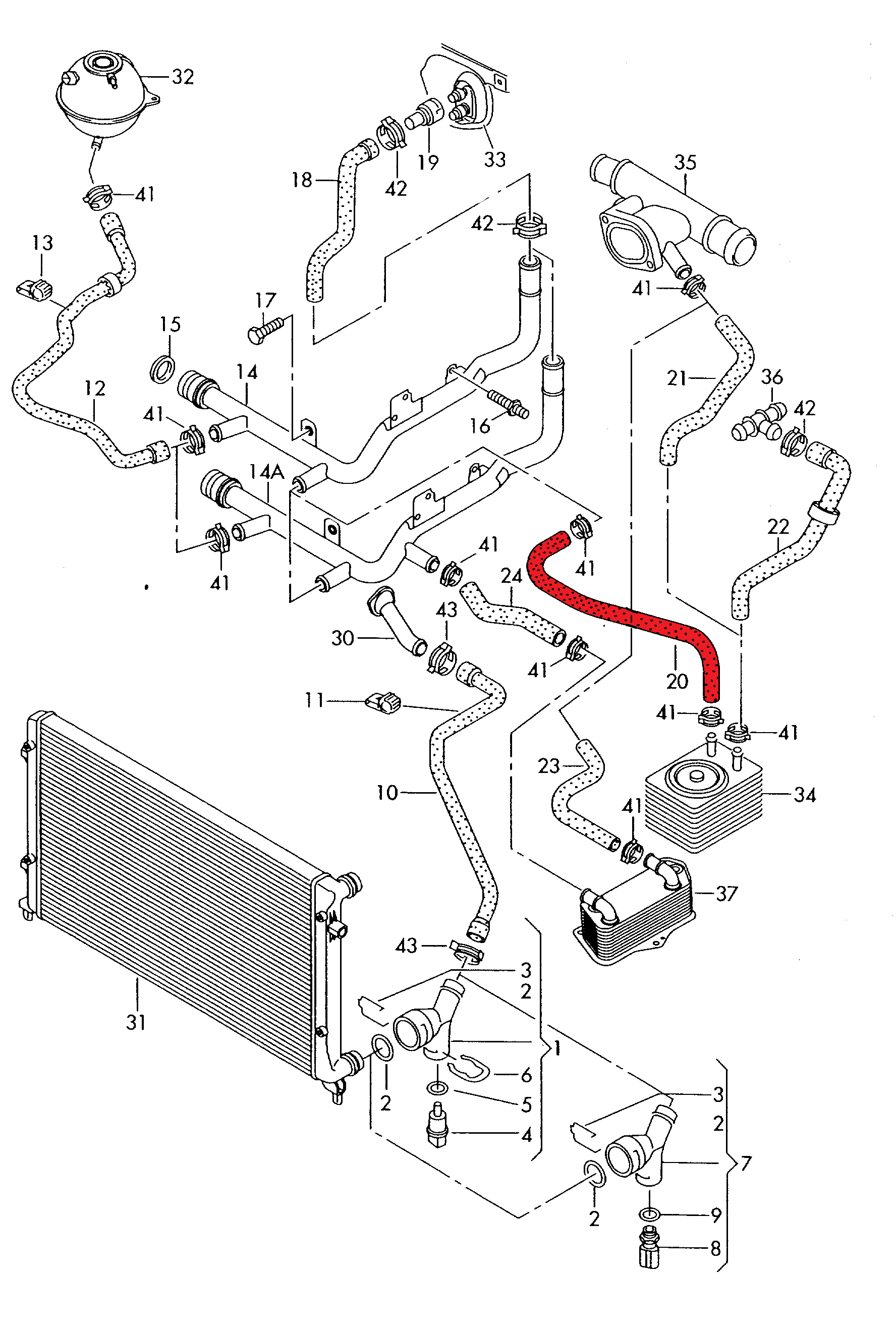 COOLING HOSE
