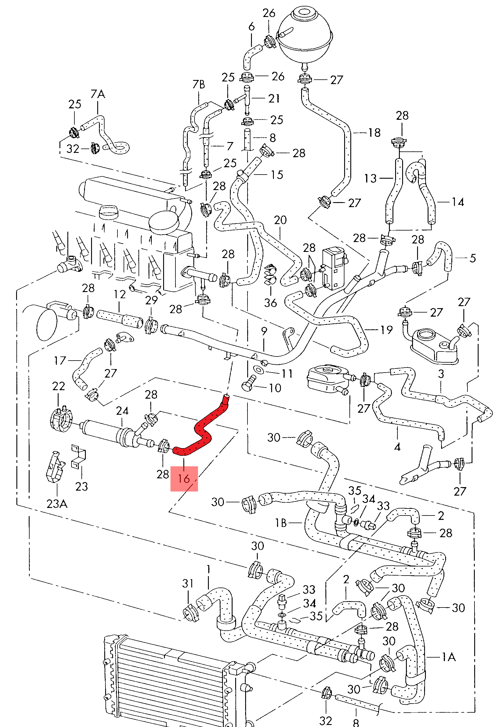 HEATER HOSE