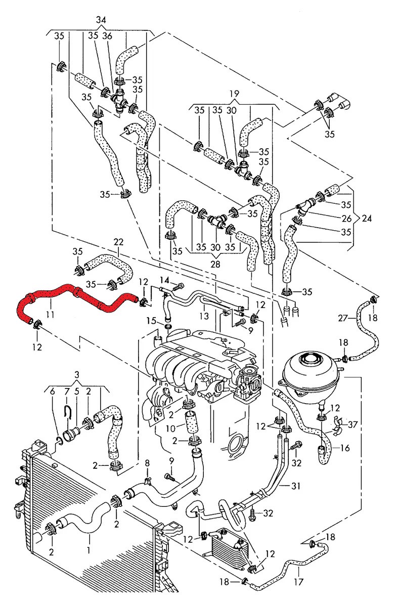 COOLING HOSE